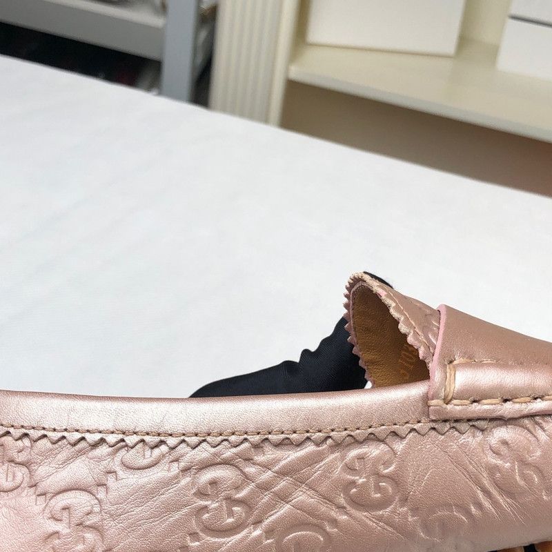 Gucci Gucci Leather Loafers in Soft Pink 0079 Size US 6.5 / EU 39-40 - 14 Thumbnail