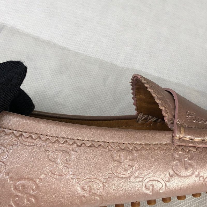 Gucci Gucci Leather Loafers in Soft Pink 0079 Size US 6.5 / EU 39-40 - 15 Thumbnail