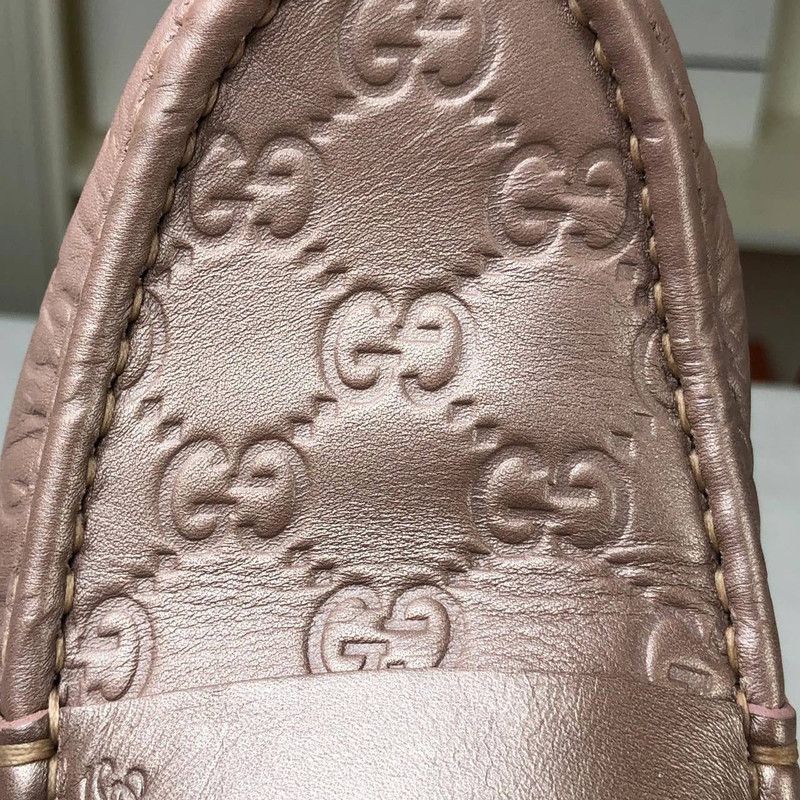 Gucci Gucci Leather Loafers in Soft Pink 0079 Size US 6.5 / EU 39-40 - 13 Thumbnail