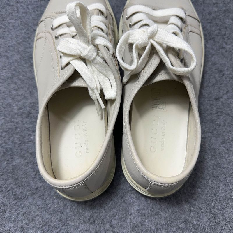 Gucci Gucci Casual White Sneakers for Everyday Wear 0079 Size US 7.5 / EU 40-41 - 10 Thumbnail