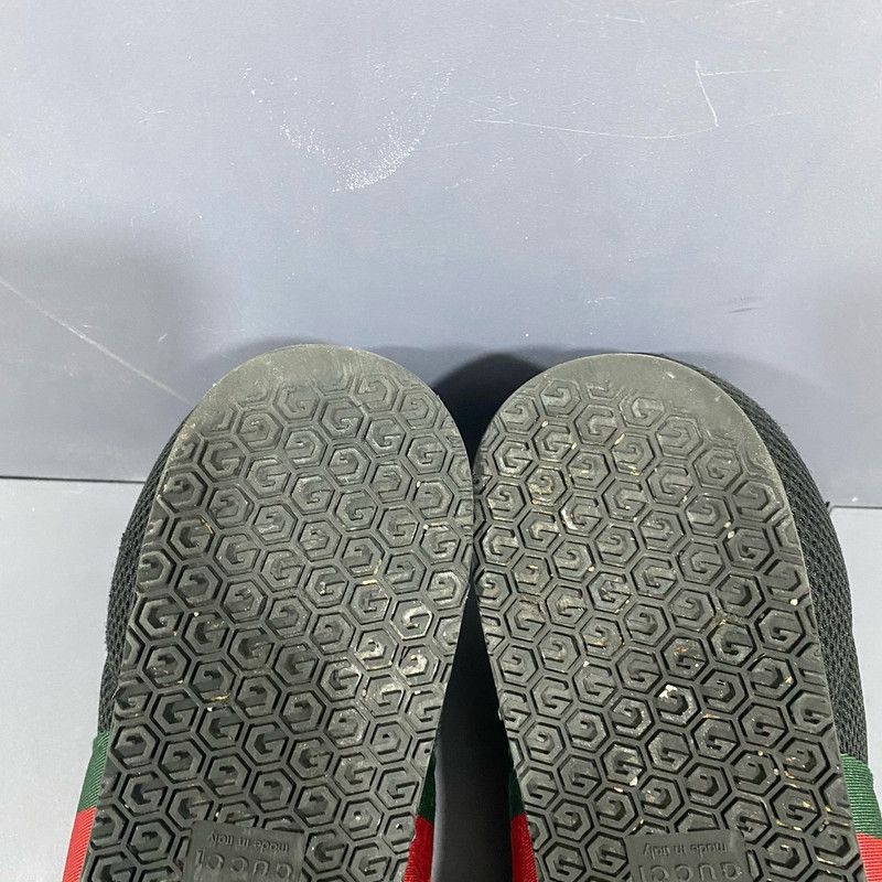 Gucci Gucci Classic Striped Black Casual Sneakers 0079 Size US 8 / EU 41 - 7 Thumbnail