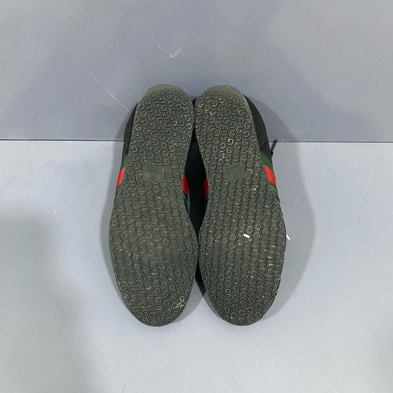 Gucci Gucci Classic Striped Black Casual Sneakers 0079 Size US 8 / EU 41 - 6 Thumbnail