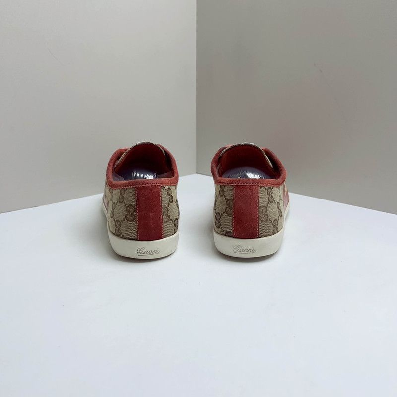 Gucci Gucci Vintage Monogram Low-Top Sneakers 0079 Size US 7.5 / EU 40-41 - 3 Thumbnail