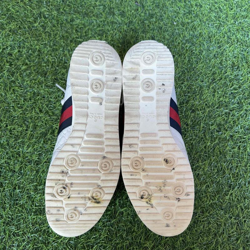 Gucci Gucci GG Monogram Leather Canvas Sneakers 0079 Size US 8 / EU 41 - 7 Thumbnail