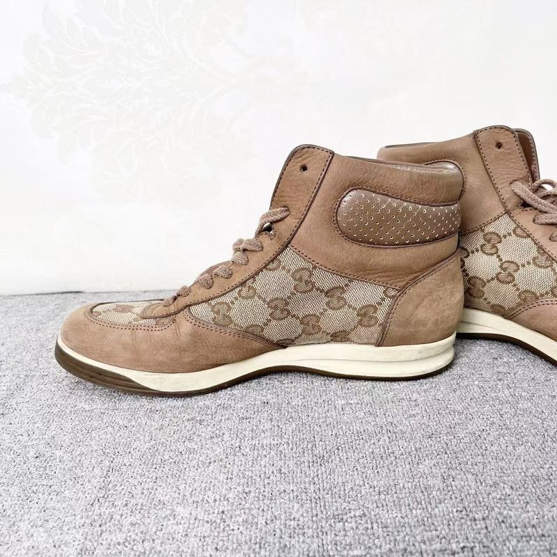Gucci Gucci Classic High-Top Casual Shoes 0079 Size US 5.5 / EU 38 - 2 Thumbnail