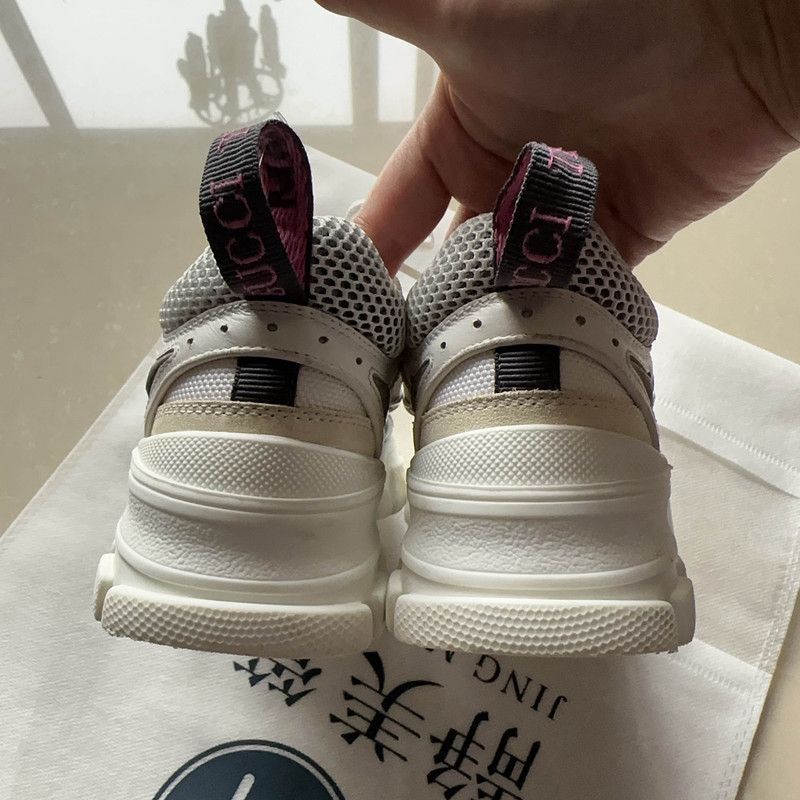 Gucci Gucci Flashtrek Low Top Kids Sneakers 0079 Size US 12.5 / EU 45-46 - 3 Thumbnail