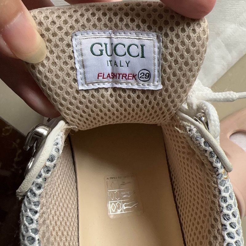 Gucci Gucci Flashtrek Low Top Kids Sneakers 0079 Size US 12.5 / EU 45-46 - 5 Thumbnail
