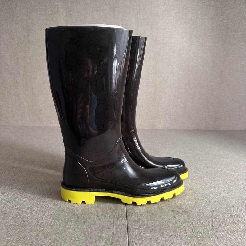 Gucci Gucci Classic Waterproof Rain Boots for All 0079 Size US 7.5 / EU 40-41 - 3 Thumbnail