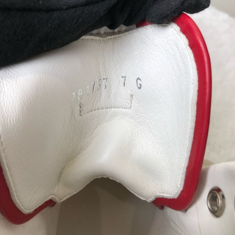 Gucci Gucci High-Top Sneakers with Red and Green Stripe 0079 Size US 8 / EU 41 - 8 Thumbnail
