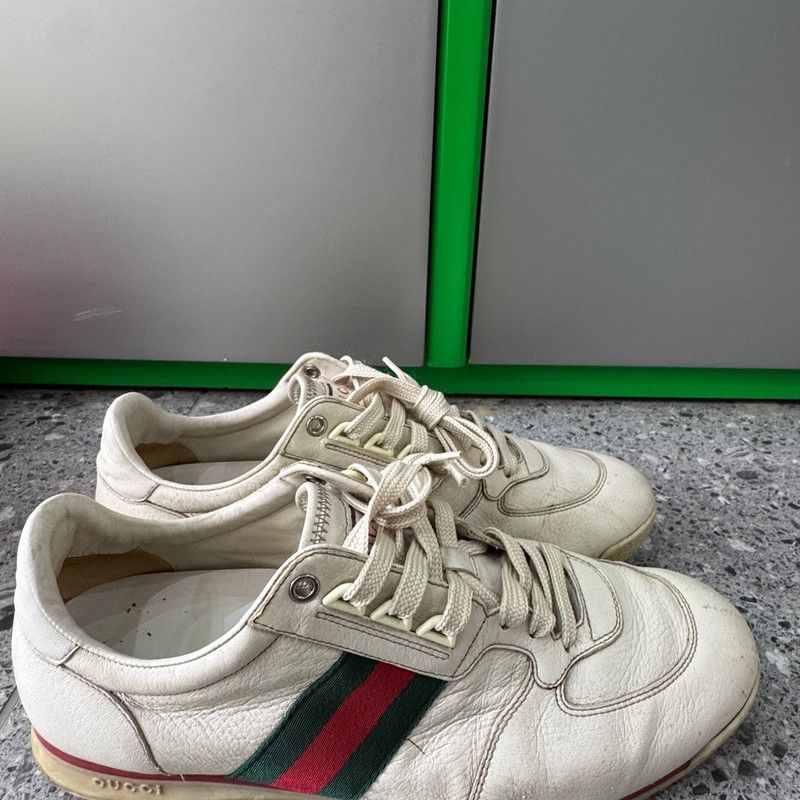 Gucci Gucci Color-Block Low-Top Casual Sneakers 0079 Size US 10.5 / EU 43-44 - 2 Thumbnail