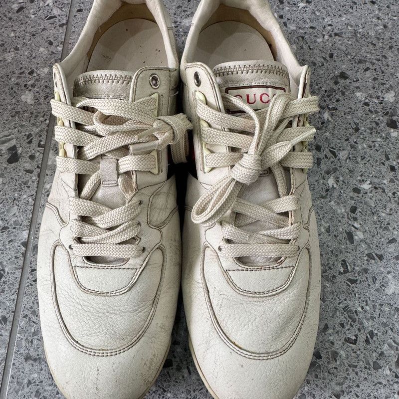 Gucci Gucci Color-Block Low-Top Casual Sneakers 0079 Size US 10.5 / EU 43-44 - 4 Thumbnail