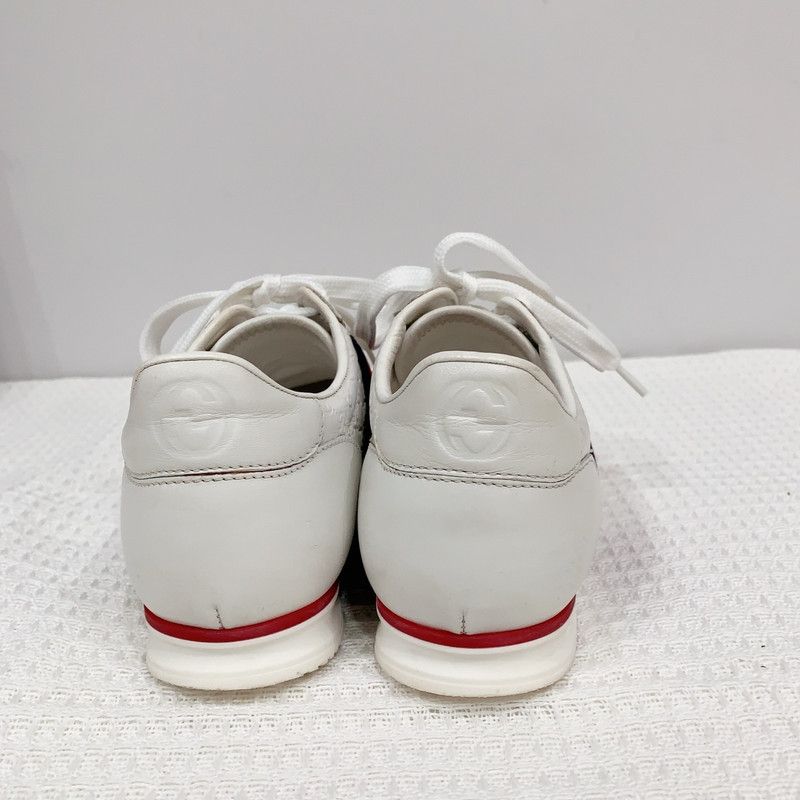 Gucci Gucci White Casual Sneakers for Everyday Wear 0079 Size US 5.5 / EU 38 - 5 Thumbnail