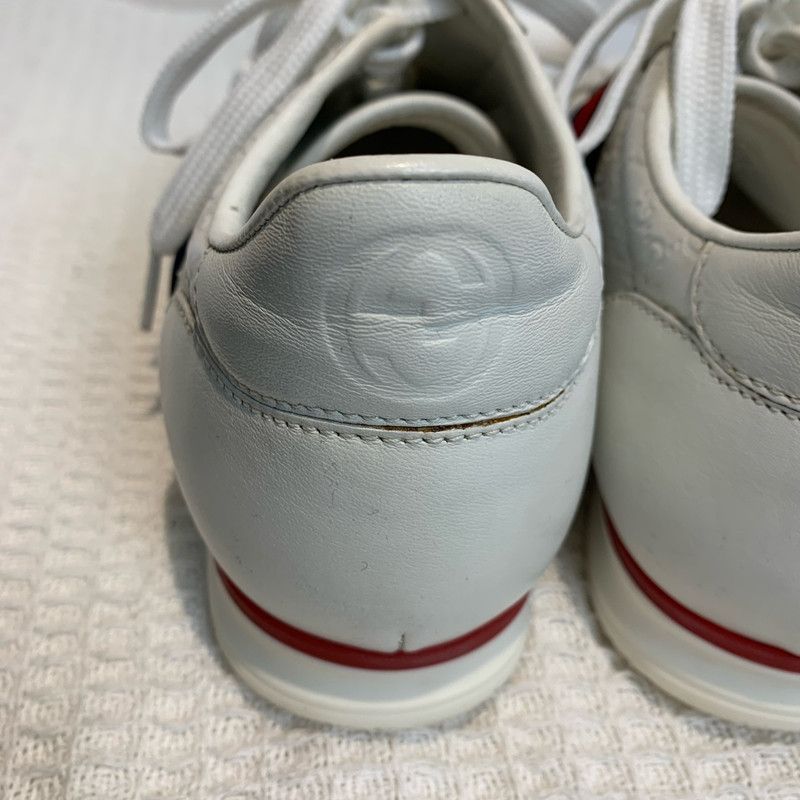 Gucci Gucci White Casual Sneakers for Everyday Wear 0079 Size US 5.5 / EU 38 - 17 Thumbnail