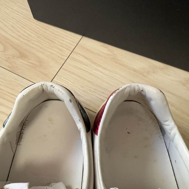 Gucci Gucci Ace Tiger Embroidered Low-Top Sneakers 0079 Size US 7.5 / EU 40-41 - 8 Thumbnail