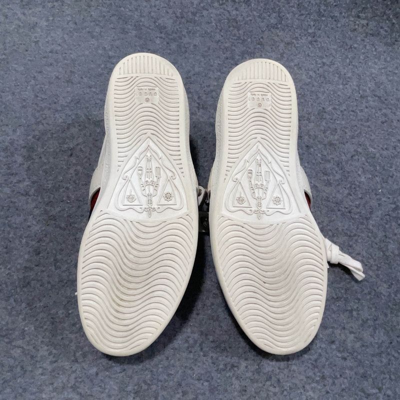 Gucci Gucci Leather Casual Fashion Sneakers 0079 Size US 9.5 / EU 42-43 - 4 Thumbnail