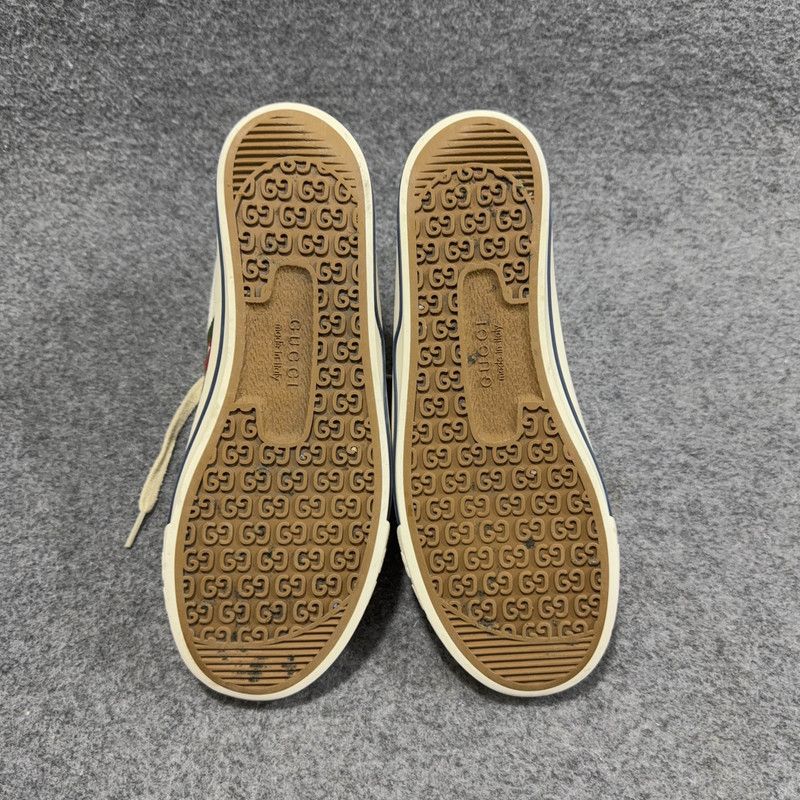 Gucci Gucci Tennis 1977 High-Top Fashion Sneakers 0079 Size US 8 / EU 41 - 4 Thumbnail