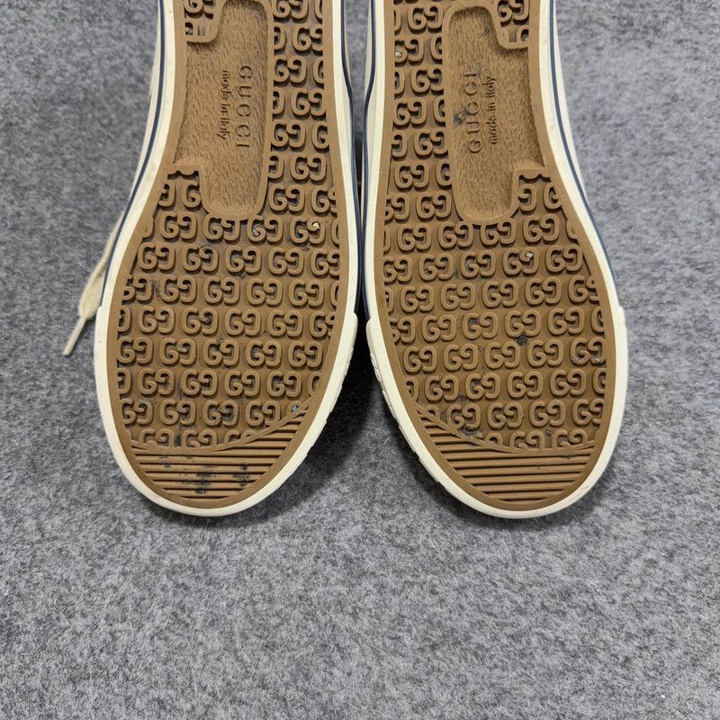 Gucci Gucci Tennis 1977 High-Top Fashion Sneakers 0079 Size US 8 / EU 41 - 7 Thumbnail