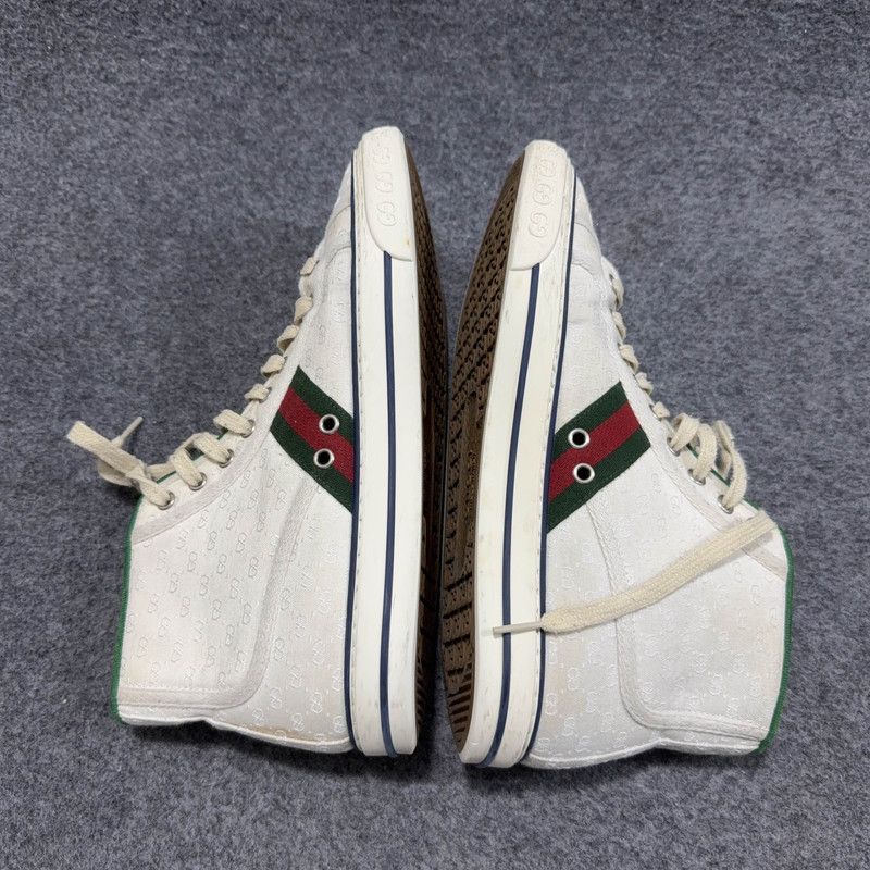 Gucci Tennis 1977 High-Top Fashion Sneakers 0079