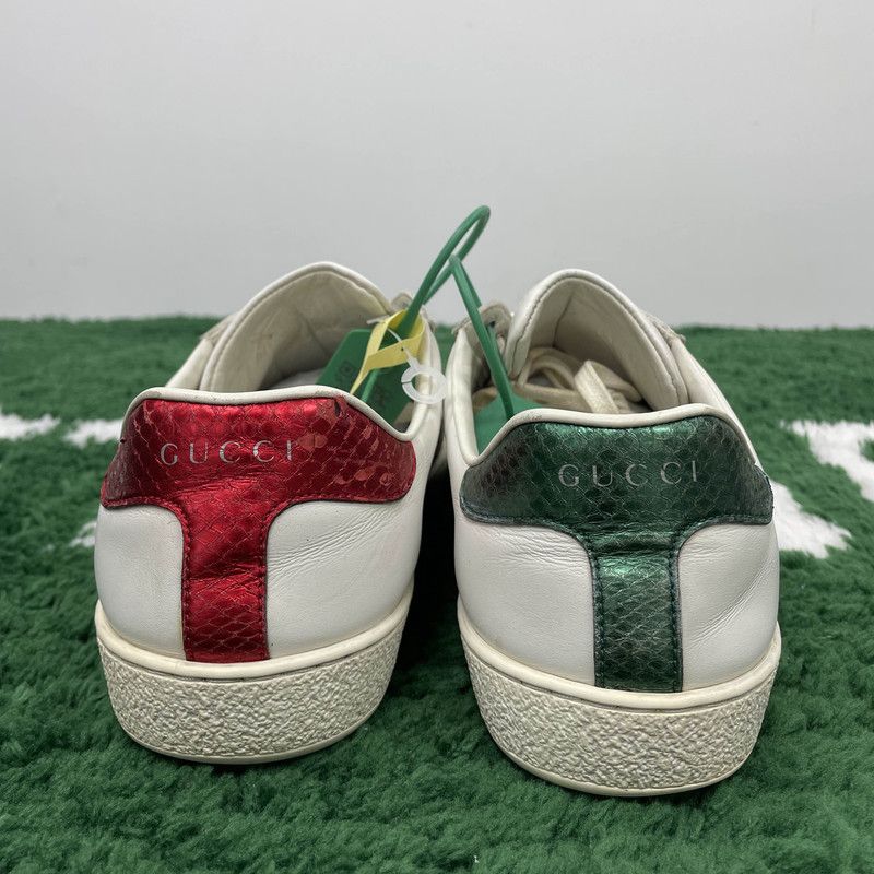 Gucci Gucci Ace Tiger Embroidered Sneakers for Men 0079 Size US 9.5 / EU 42-43 - 3 Thumbnail