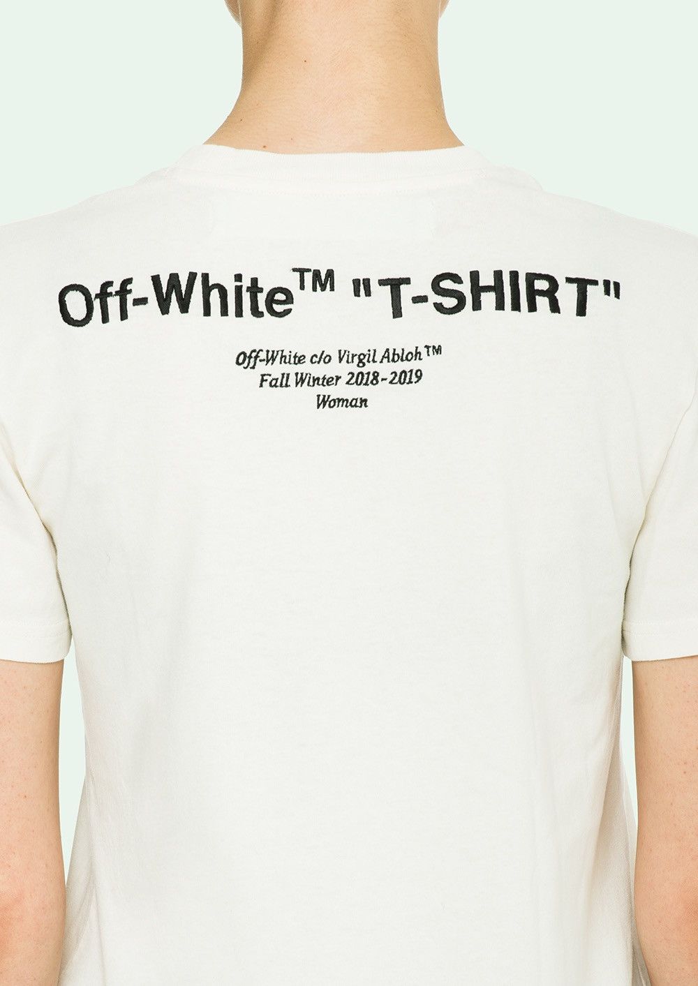 Off white quote shirt sale