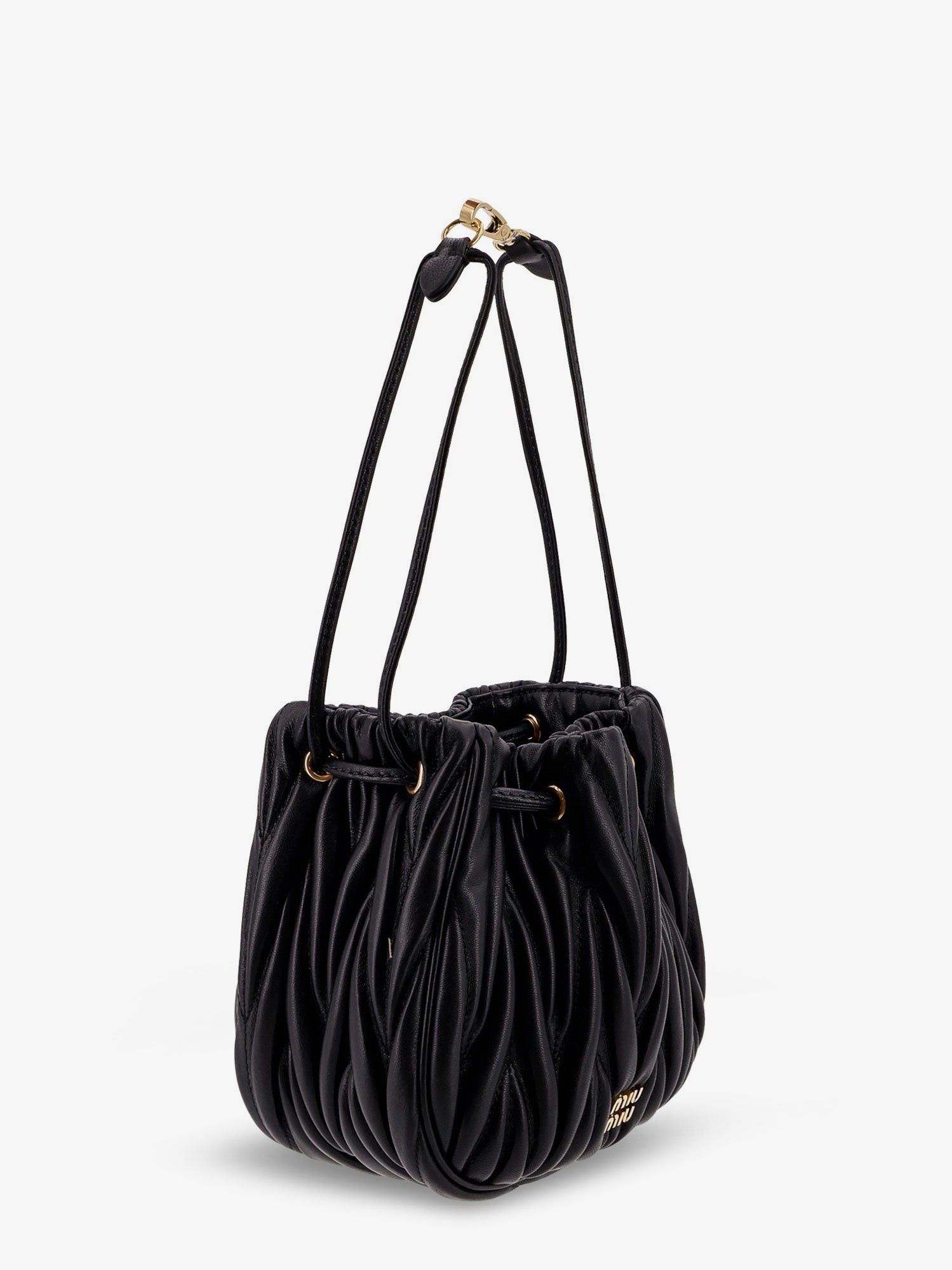 Miu Miu Matelasse Leather Bucket Bag Size ONE SIZE - 3 Thumbnail