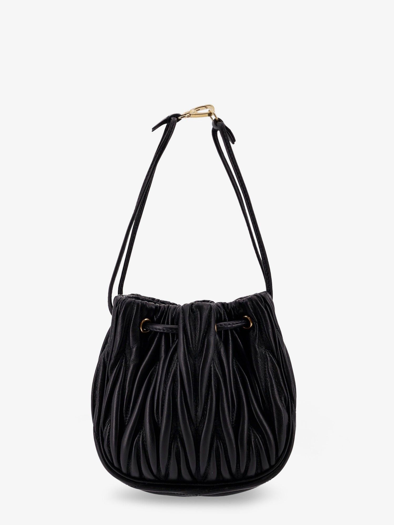 Miu Miu Matelasse Leather Bucket Bag Size ONE SIZE - 2 Thumbnail