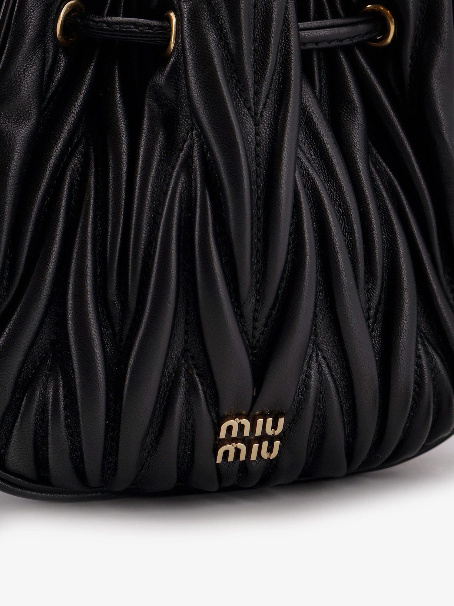 Miu Miu Matelasse Leather Bucket Bag Size ONE SIZE - 5 Thumbnail
