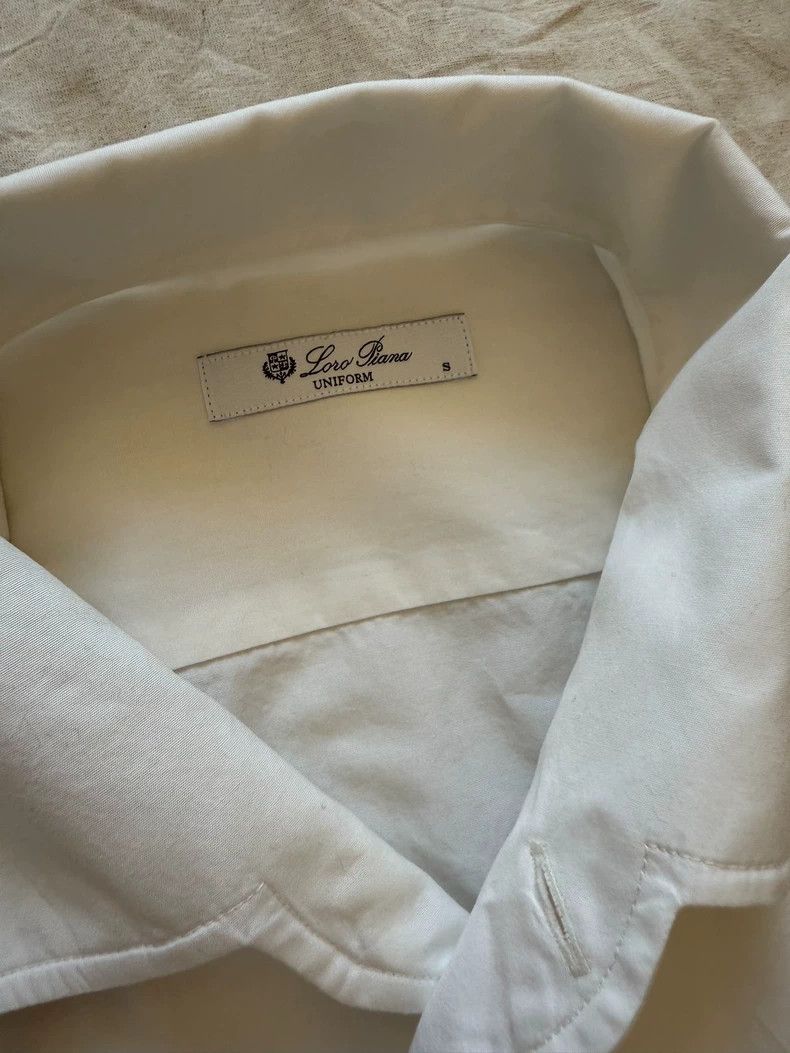 Loro Piana Loro Piana Andre Cotton Shirt Size US S / EU 44-46 / 1 - 4 Thumbnail