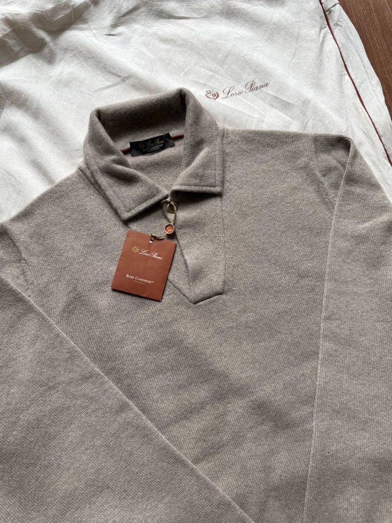 Loro Piana Loro Piana Men's Baby Cashmere Sweater Size US L / EU 52-54 / 3 - 2 Thumbnail