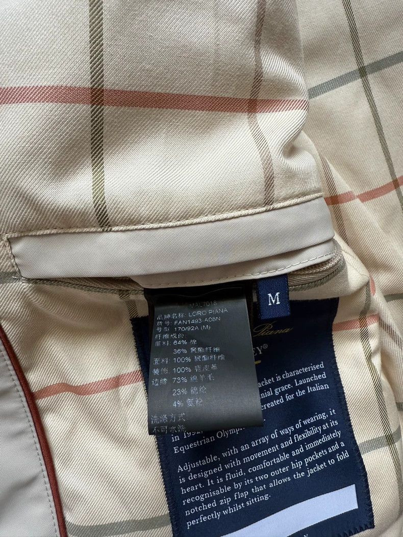 Loro Piana Loro Piana 23Horsey Tech Fabric Jacket Size US M / EU 48-50 / 2 - 6 Thumbnail