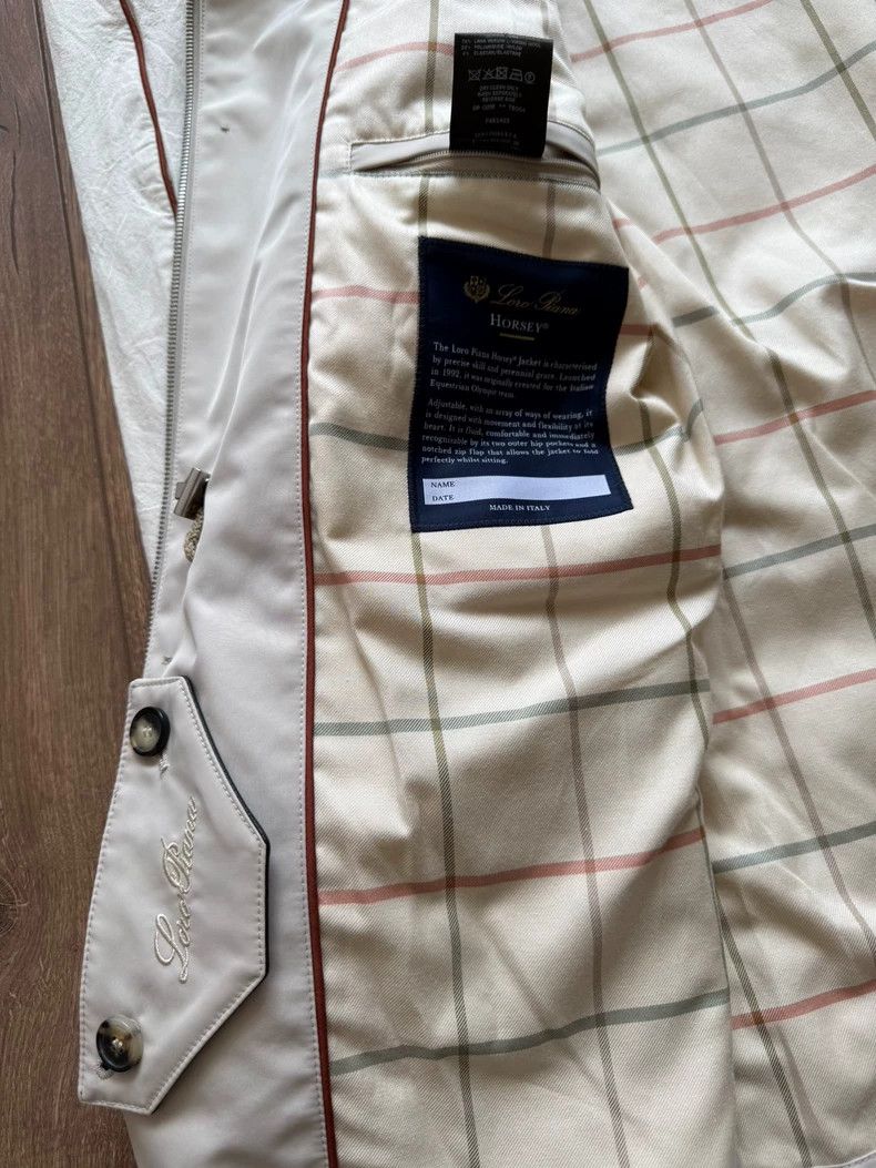 Loro Piana Loro Piana 23Horsey Tech Fabric Jacket Size US M / EU 48-50 / 2 - 5 Thumbnail