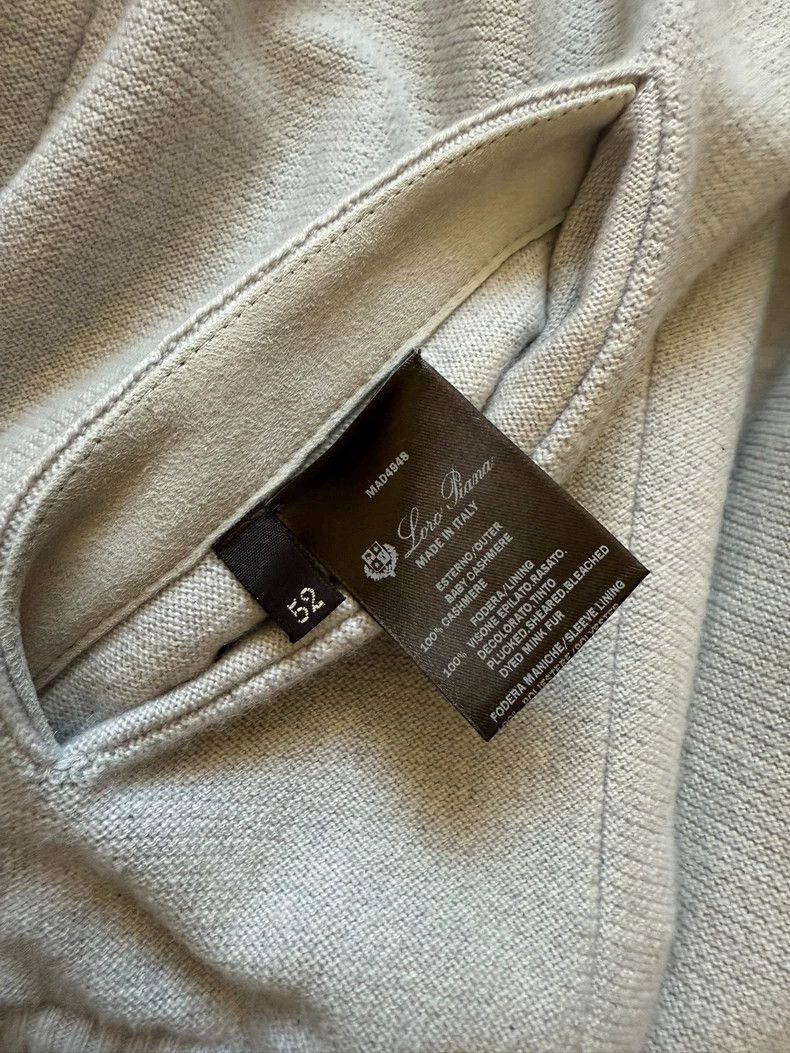 Loro Piana Loro Piana Babycashmere Pilot Jacket Size US XL / EU 56 / 4 - 7 Thumbnail
