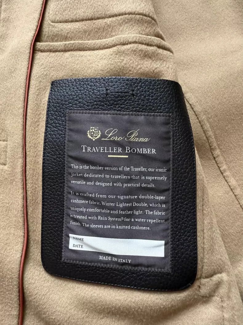 Loro Piana Loro Piana Traveller Bomber Cashmere Jacket Size US S / EU 44-46 / 1 - 5 Thumbnail