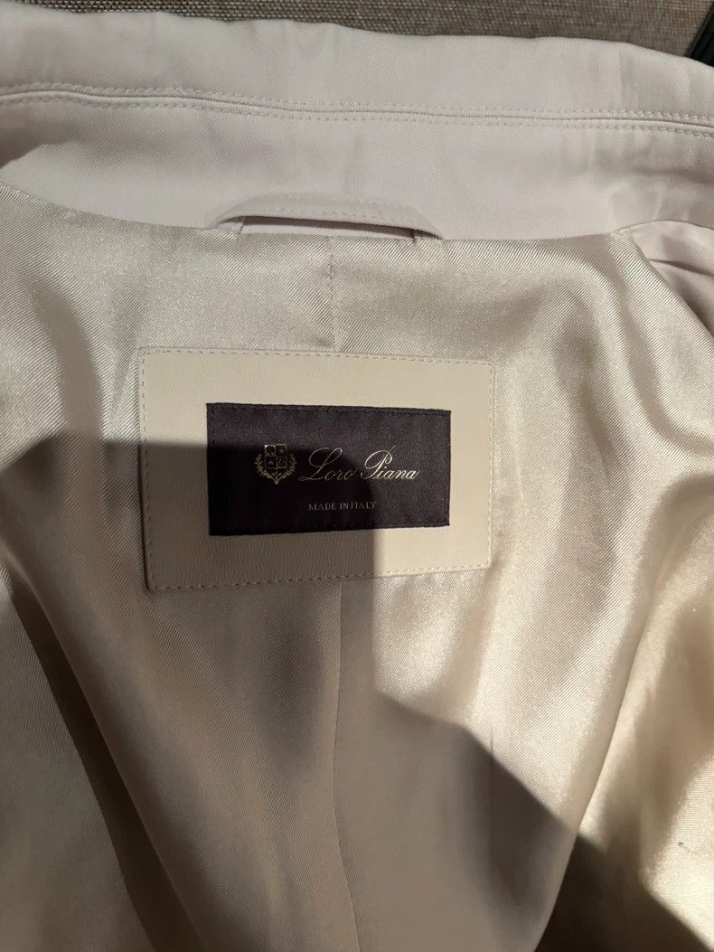Loro Piana Loro Piana Beige Trench Coat Size US M / EU 48-50 / 2 - 4 Thumbnail