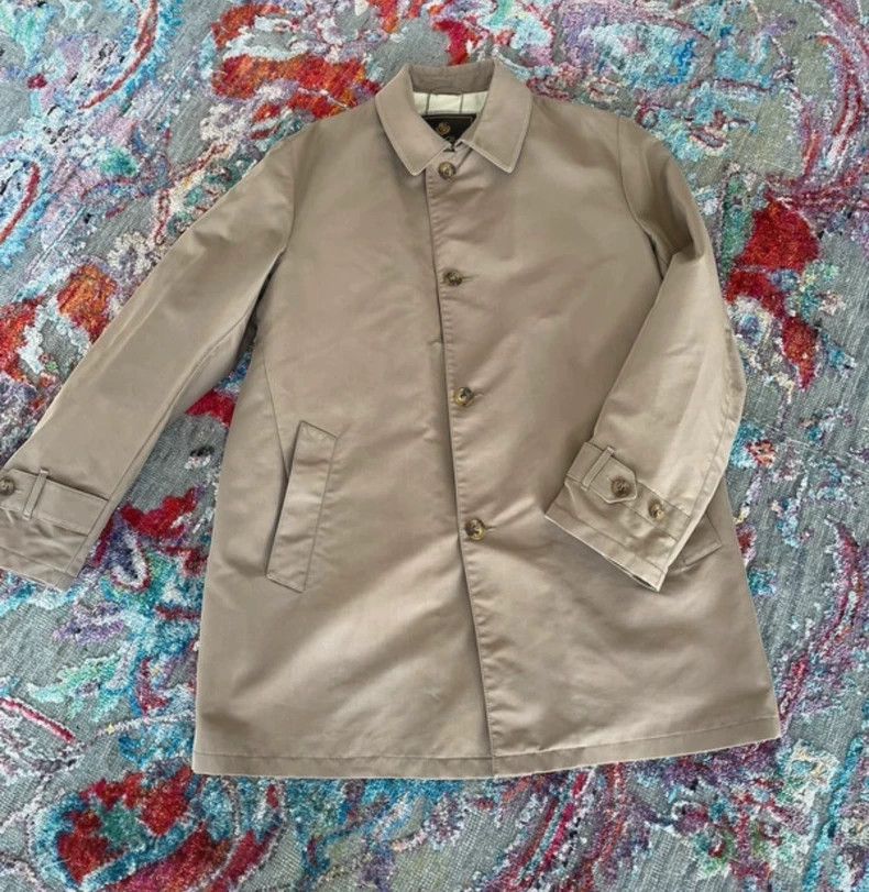 Loro Piana Loro Piana Beige Tech Fabric Trench Coat Size US XL / EU 56 / 4 - 4 Thumbnail