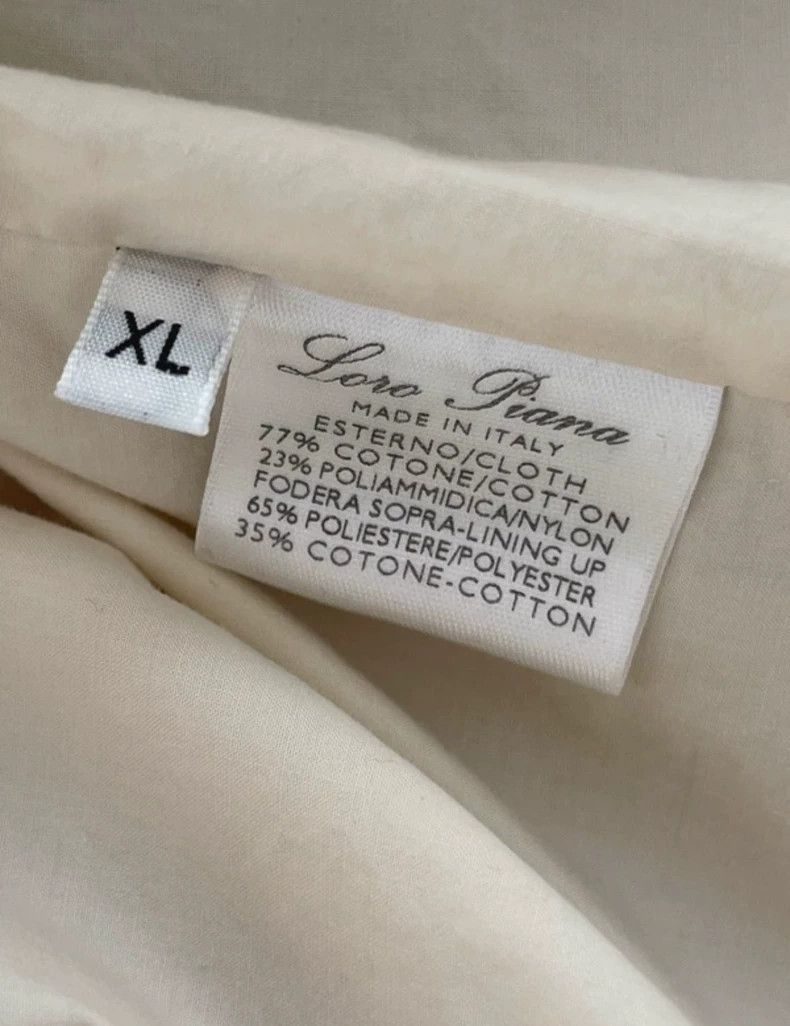 Loro Piana Loro Piana Beige Tech Fabric Trench Coat Size US XL / EU 56 / 4 - 5 Thumbnail