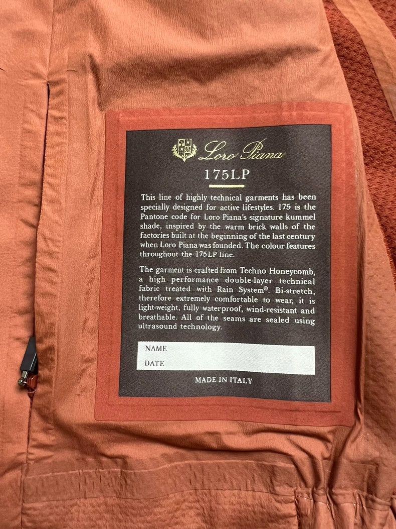 Loro Piana Loro Piano 175 Waterproof Vest Jacket Size US XS / EU 42 / 0 - 5 Thumbnail
