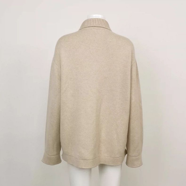 Loro Piana Loro Piana Beige Buttoned Outerwear Jacket Size US L / EU 52-54 / 3 - 2 Thumbnail