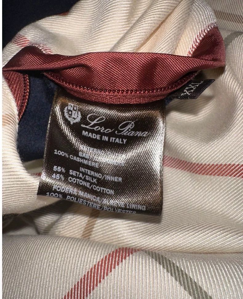 Loro Piana Loro Piana Roadster Baby Cashmere Jacket Size US XXL / EU 58 / 5 - 4 Thumbnail