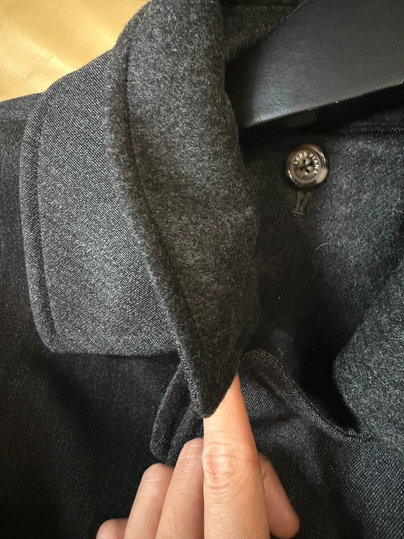 Loro Piana Loro Piana Wool Cashmere Heavy Coat Size US L / EU 52-54 / 3 - 3 Thumbnail