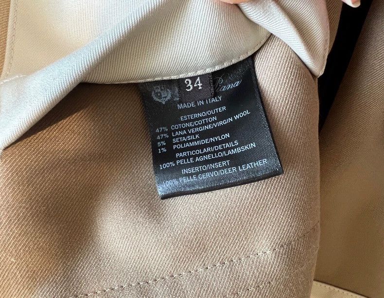 Loro Piana Loro Piana Women's Trench Coat Size US XS / EU 42 / 0 - 6 Thumbnail