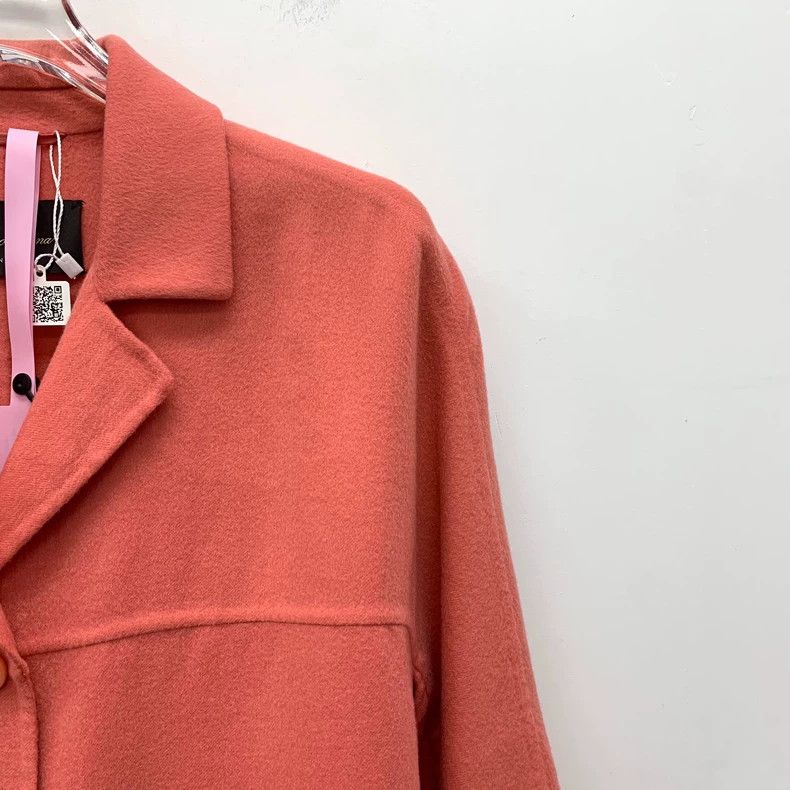 Loro Piana Loro Piana Pink Wool Collared Jacket Size US M / EU 48-50 / 2 - 3 Thumbnail