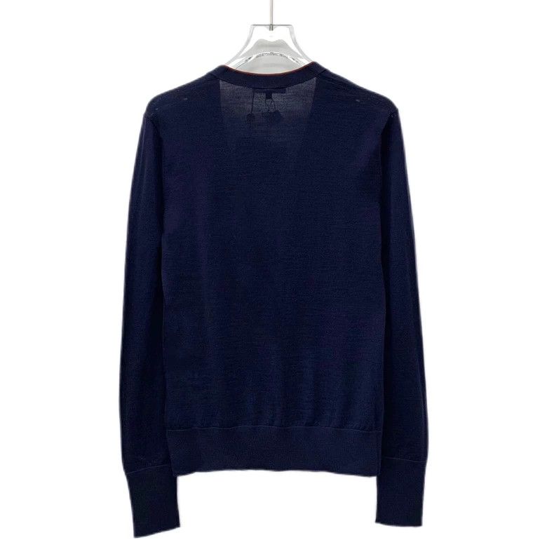 Loro Piana Loro Piana Blue Wool Knit Cardigan Size US S / EU 44-46 / 1 - 2 Thumbnail