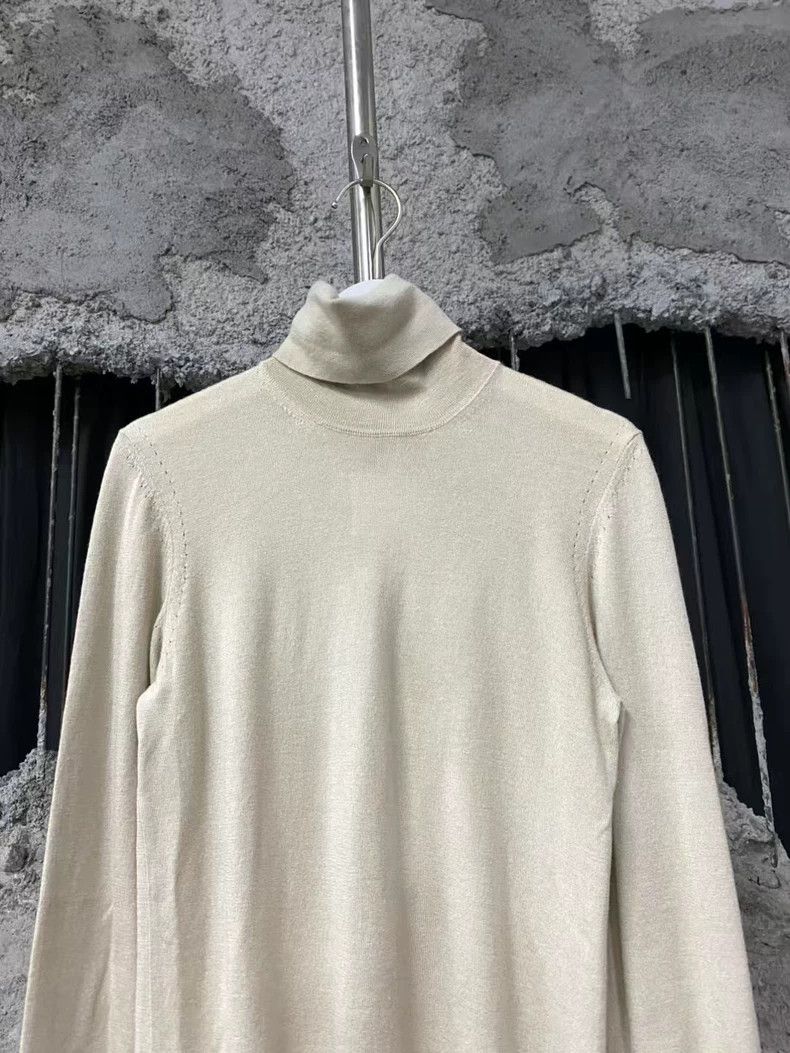 Loro Piana Loro Piana Beige Turtleneck Sweater Size US S / EU 44-46 / 1 - 3 Thumbnail