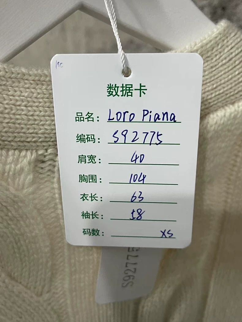 Loro Piana Loro Piana Cashmere Cable Knit Cardigan Size US XS / EU 42 / 0 - 9 Thumbnail