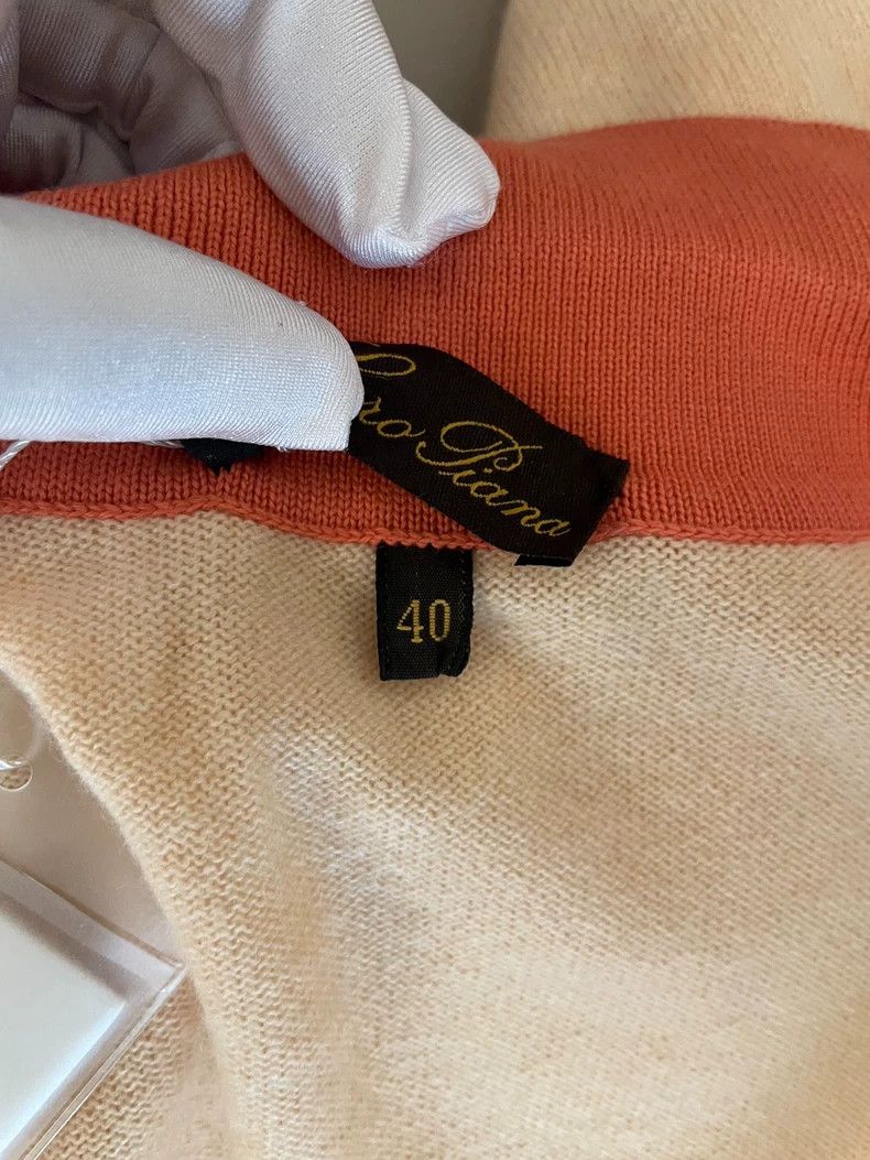 Loro Piana Loro Piana Beige Cashmere Cardigan Size US M / EU 48-50 / 2 - 3 Thumbnail