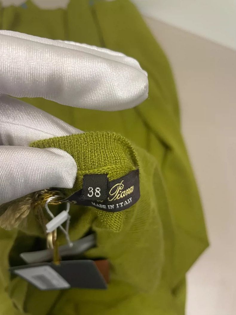Loro Piana Loro Piana Green Cashmere Sweater Size US M / EU 48-50 / 2 - 5 Thumbnail