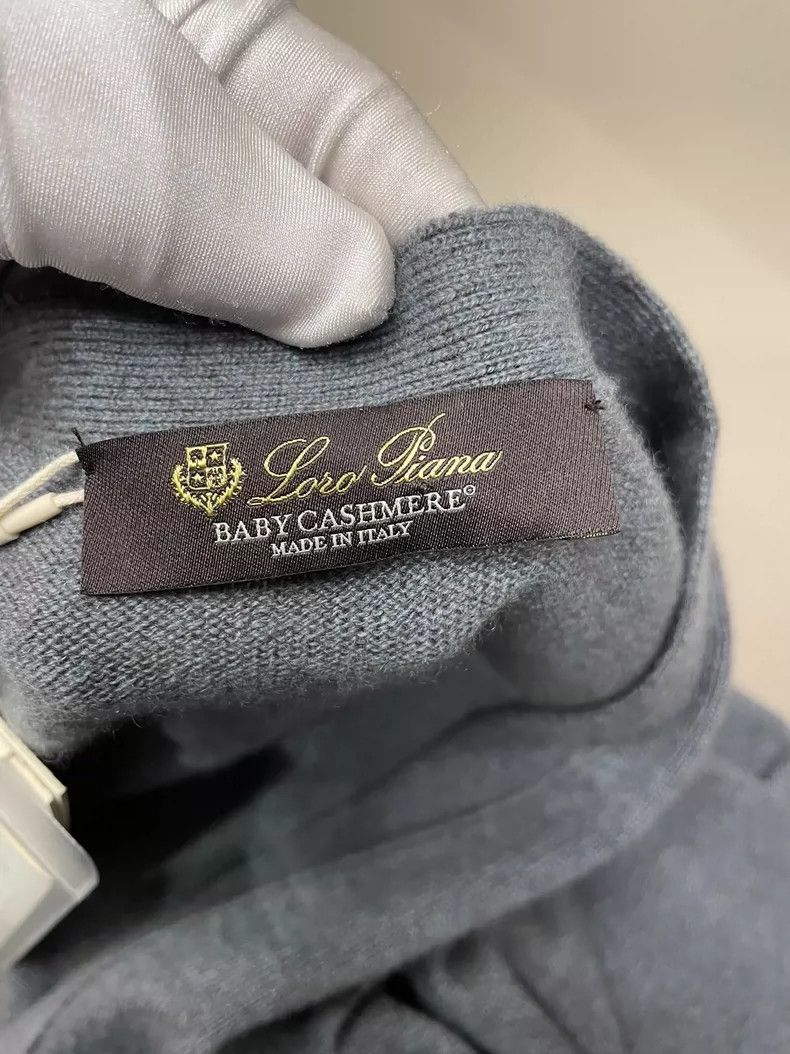 Loro Piana Loro Piana Gray Cashmere Cardigan Size US M / EU 48-50 / 2 - 7 Thumbnail