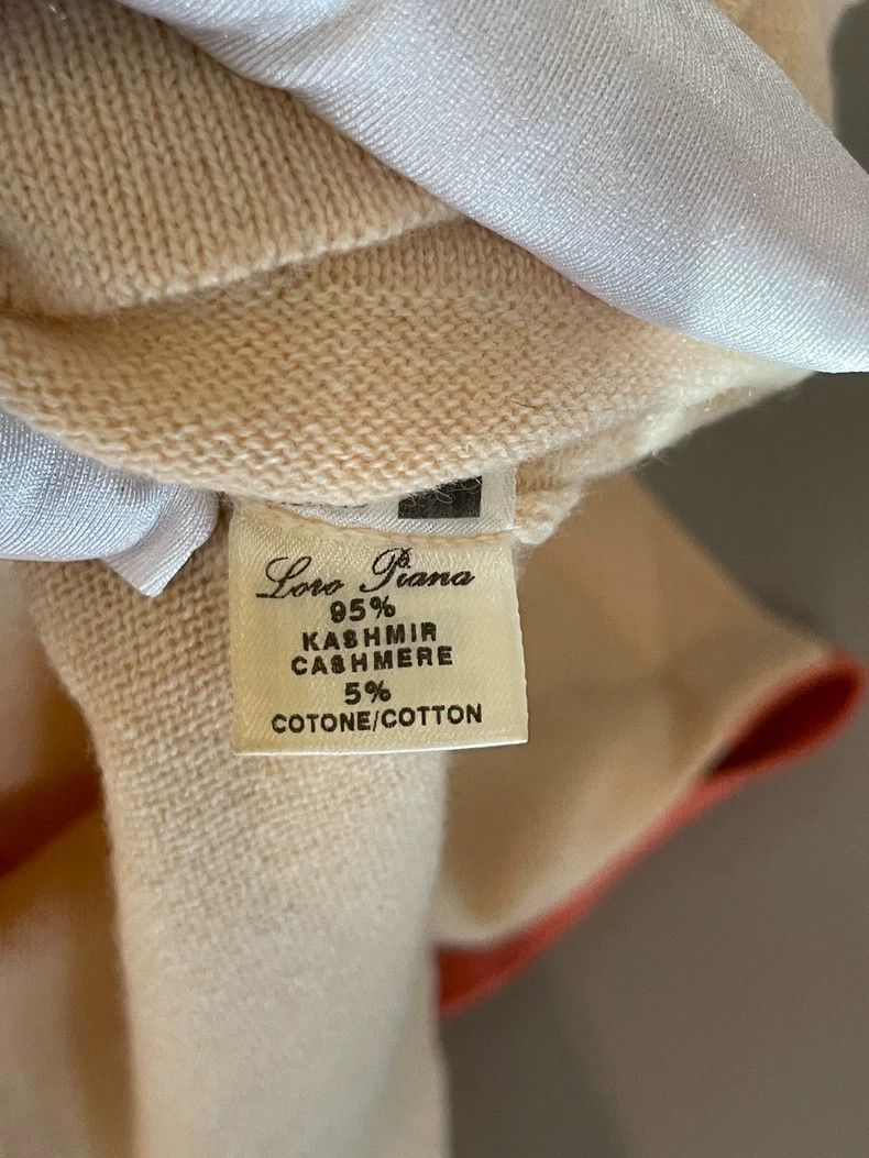 Loro Piana Loro Piana Beige Cashmere Tank Top Size US M / EU 48-50 / 2 - 6 Thumbnail