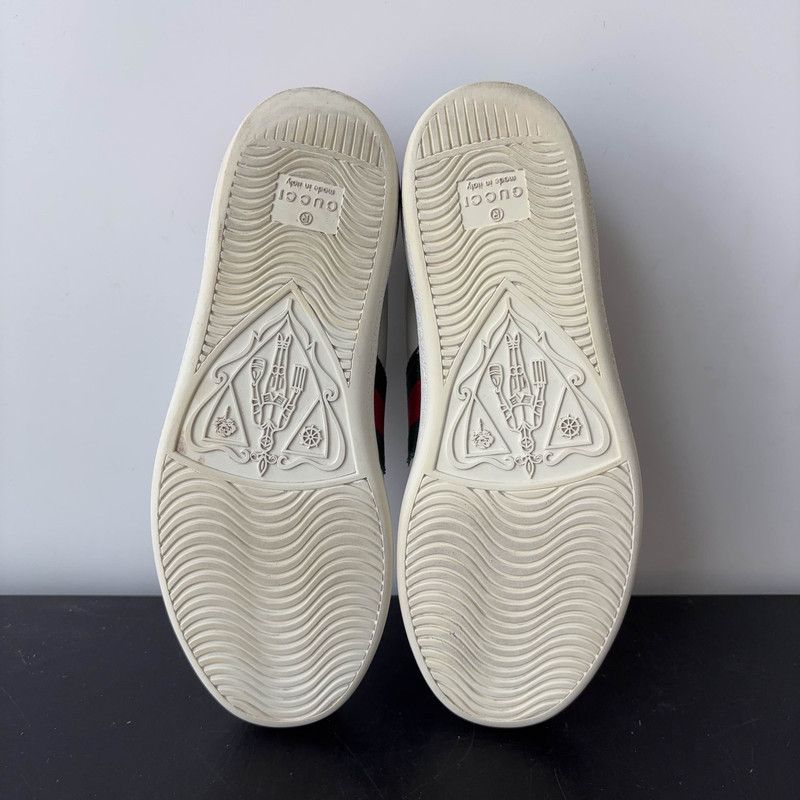 Gucci Gucci Ace Embroidered Fashion Sneakers for Women 0079 Size US 4.5 / IT 34.5 - 4 Thumbnail
